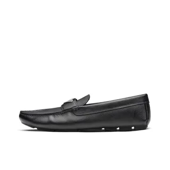 PRADA Prada Saffiano Loafers Men's Black
