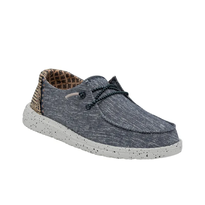 Heydude Women's Casual Shoes Women's Low-Top Gold Sapphire Blue-2