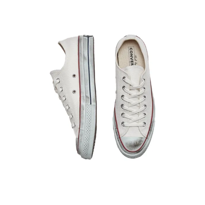 Converse Chuck Taylor All Star 1970s Canvas Shoes White/Grey-3
