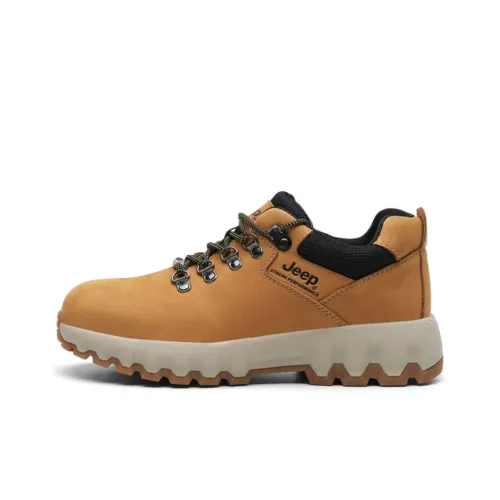 Jeep Outdoor Boots Unisex Gold