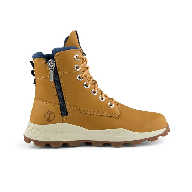 Timberland Brooklyn Side Zip Wide Fit Boot 'Wheat Nubuck'-1