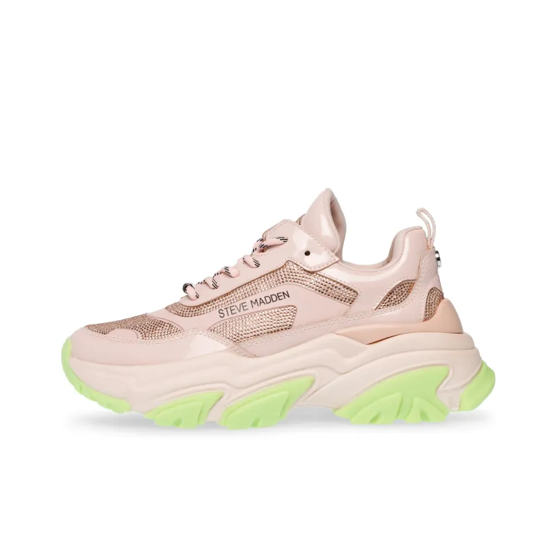 STEVE MADDEN Height Increasing Low-Top Chunky Sneakers Women's-8