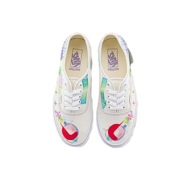 Vans X Nuttsh Authentic Otw 'White Multi color'-3