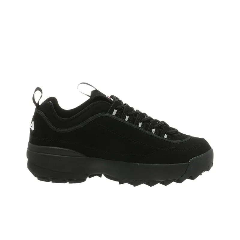 FILA Disruptor 2 Low Top Daddy Shoes Black/White-1