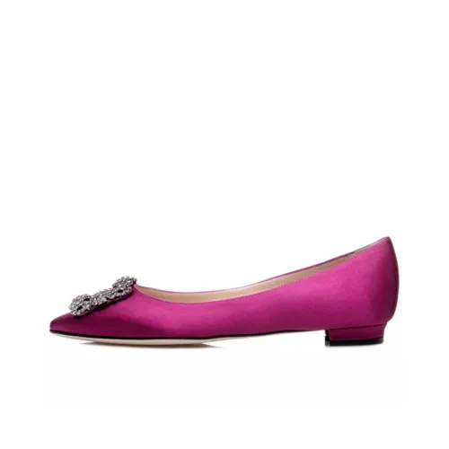 MANOLO BLAHNIK Women's Casual Shoes Women's Fuchsia