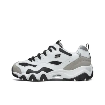 Skechers Dlites 2.0 'White Black Gray'