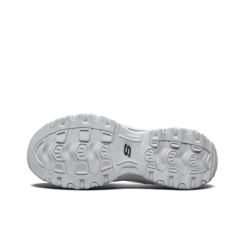 Skechers D'Lites Gs White/Black Women's-4