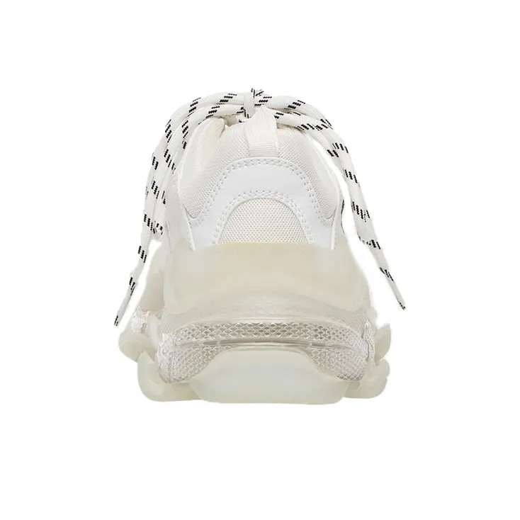 Balenciaga Triple S Clear Sole White-4