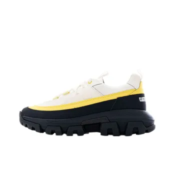 CAT Cushioning Anti Slip And Wear Resistant Low Top Chunky Sneakers Unisex White