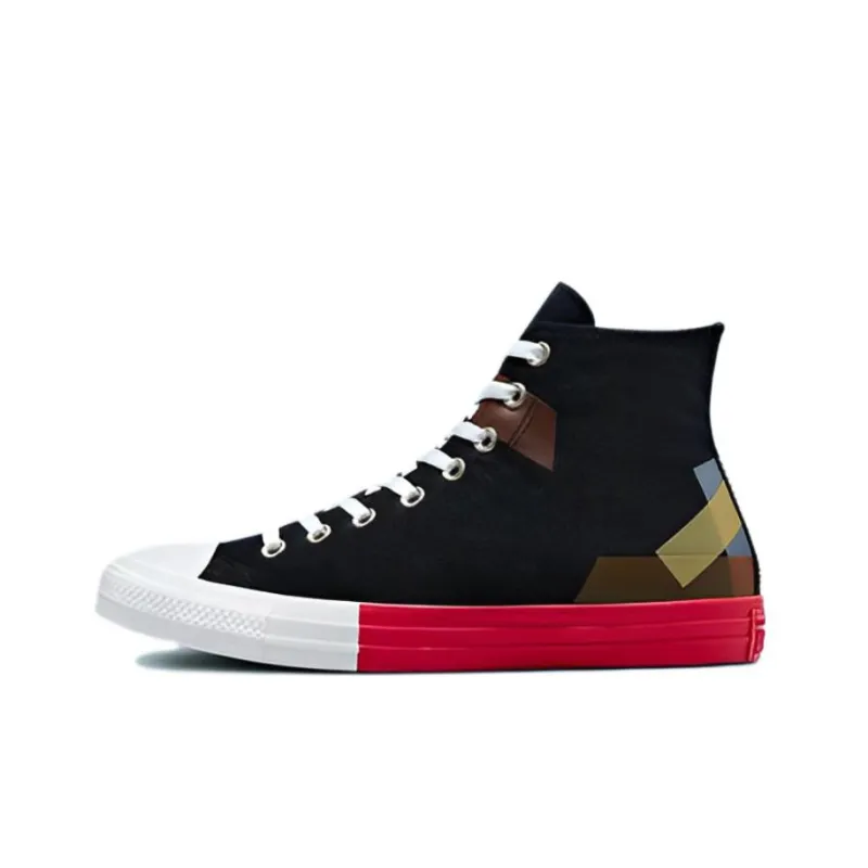 Converse Chuck Taylor All Star High 'Space Racer Black University Red'-0
