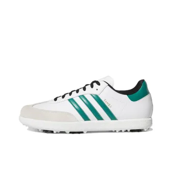 Adidas Samba Golf Shoes Men Low Top White/Green