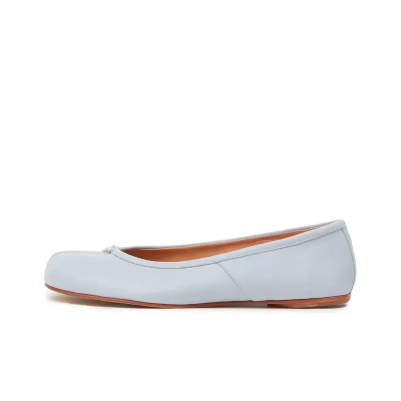 Maison Margiela Tabi Leather Ballerina Shoes-0