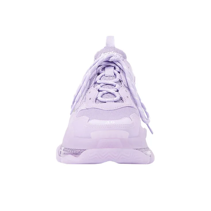 Balenciaga Triple S Clear Sole Purple Women's-2