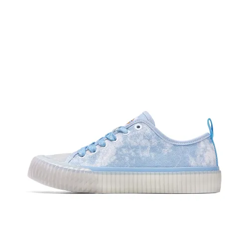Dickies Low Top Canvas Shoes Women's Light Blue