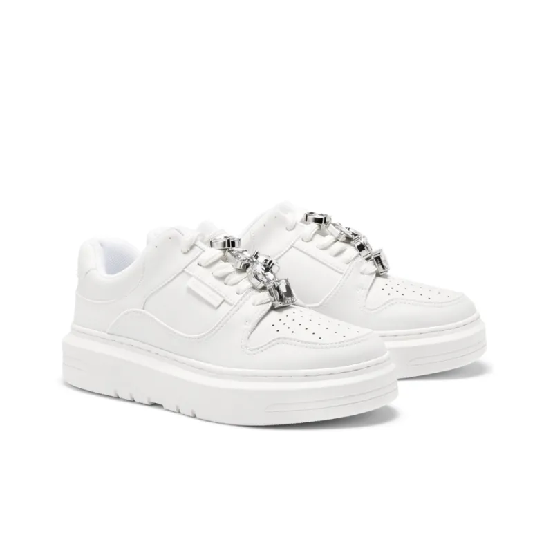 CHARLES&KEITH Skateboard Shoes Women's Low Top Pink/Mint Green Mint Green/White-7