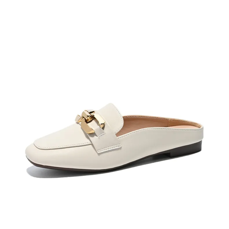 ZHR Wrap toe Slippers Women's Beige-1