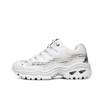 Skechers Energy Low Top Running Shoes White/Black Women's