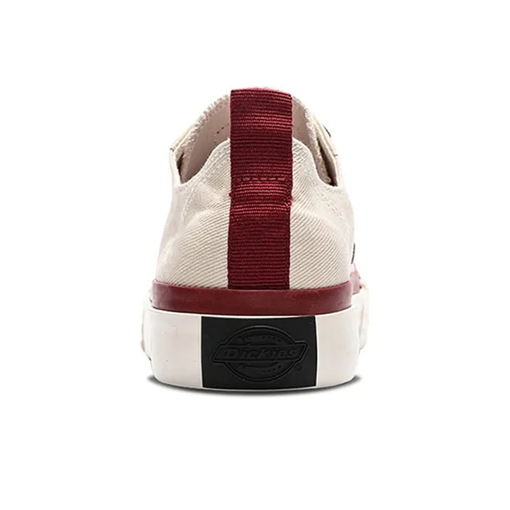 Dickies Abrasion Resistant Slip Resistant Low Top Canvas Shoes Unisex Army Beige-3