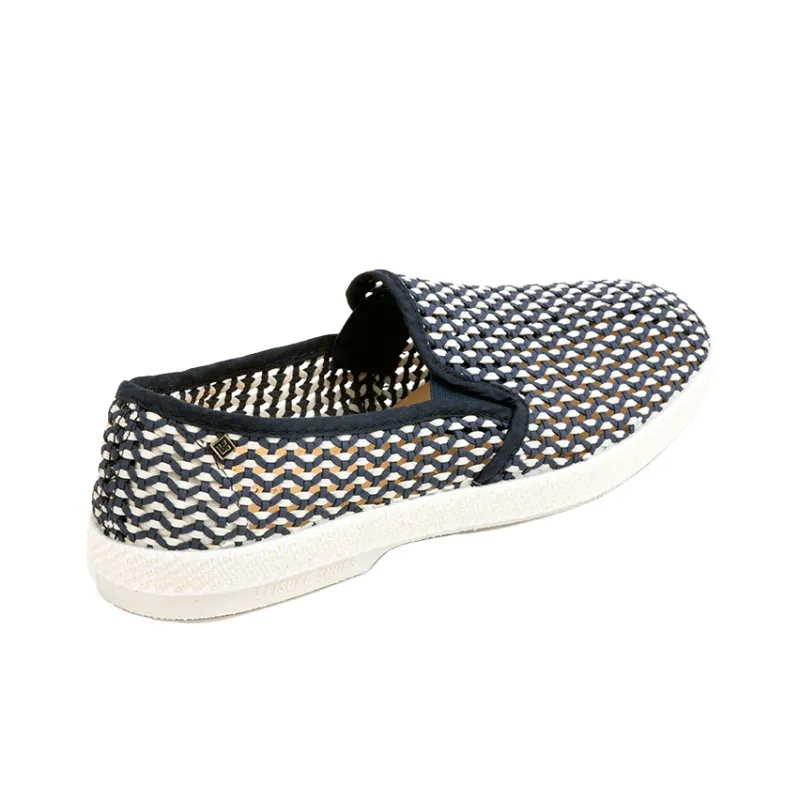 Rivieras Women's Casual Shoes Unisex Low Top Blue/Gray-3