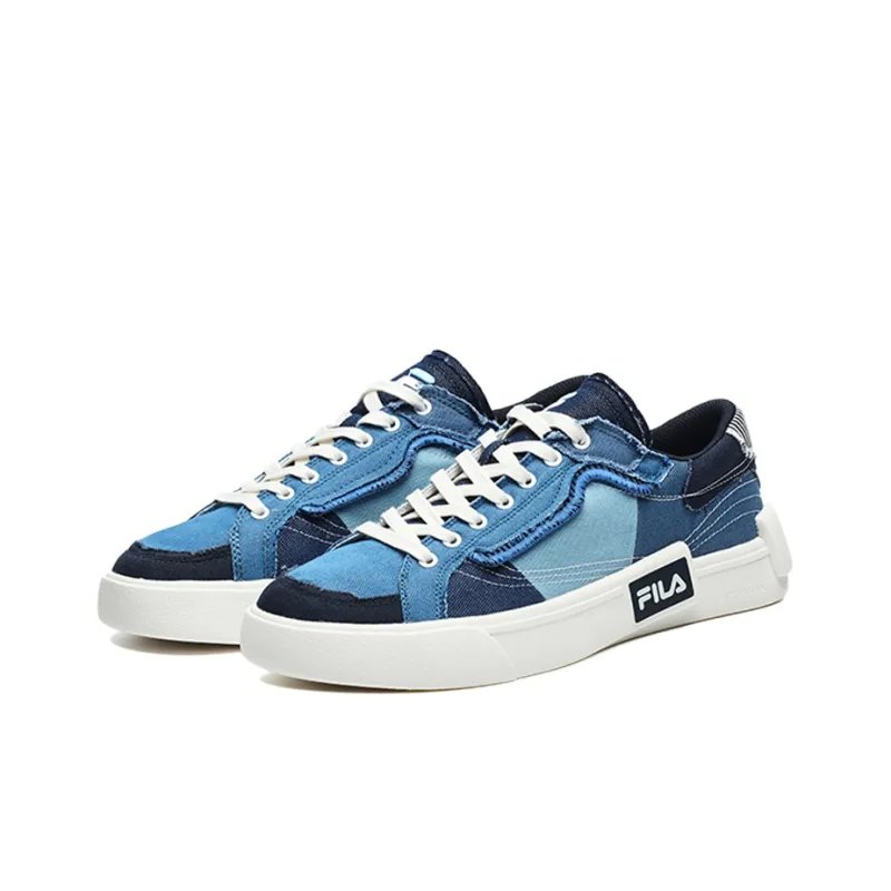 FILA FUSION Pop Skate Shoes 'Blue White'-1