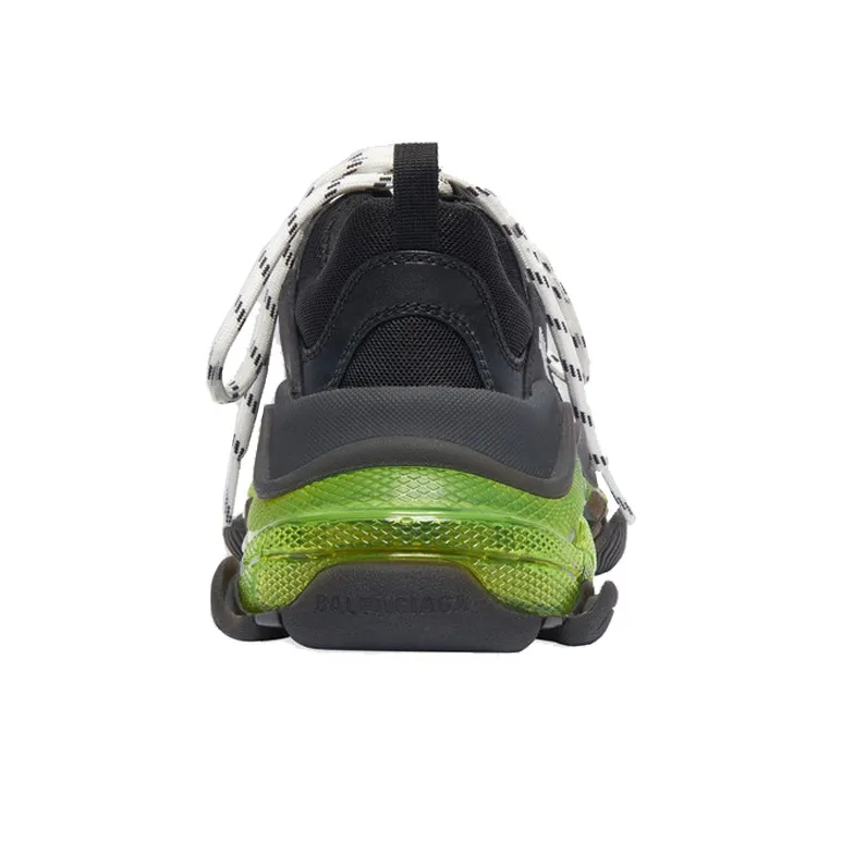 Balenciaga Triple S Black Yellow Fluo Women's-3
