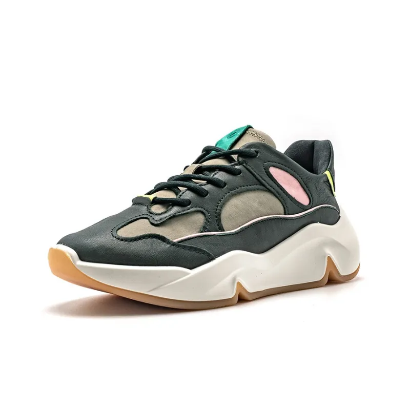 Ecco Tide Fun Low Top Chunky Sneakers Women's Multicolor-1