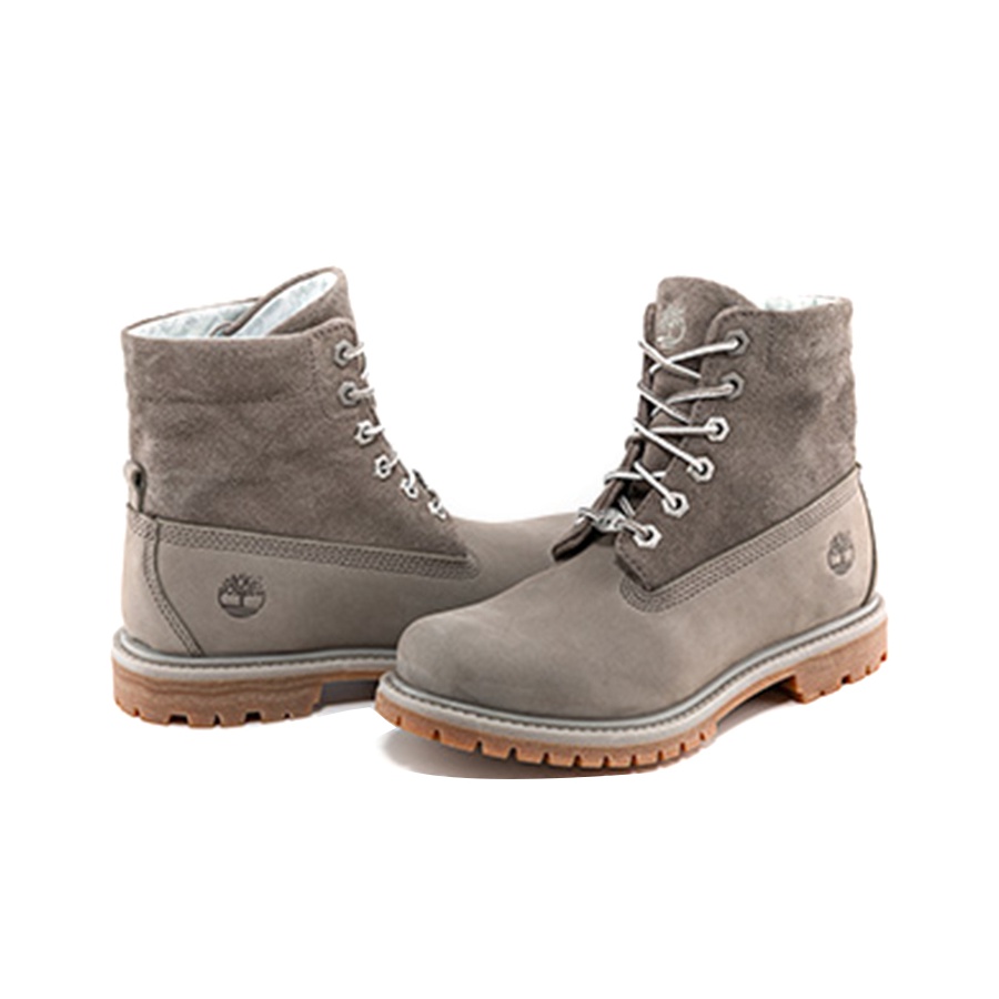 Timberland Roll Top Boots Basic 'Medium Grey With Light Grey