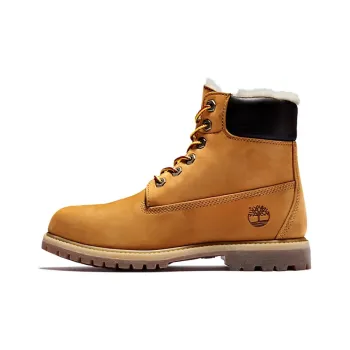 Timberland Women's 6 Inch Premium Boot 'Wheat Shearling'