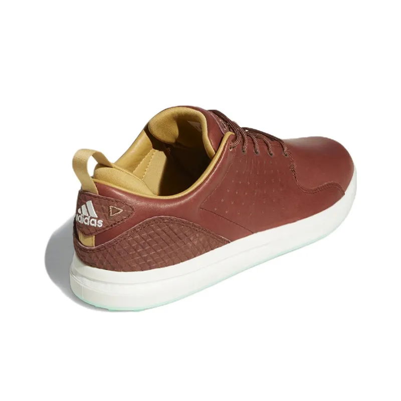 Adidas Flopshot Spikeless Golf Shoes Men Low-Top Brown-3
