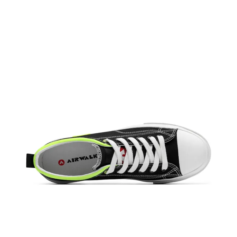 Airwalk Canvas Shoes Men Low-Top Black-2