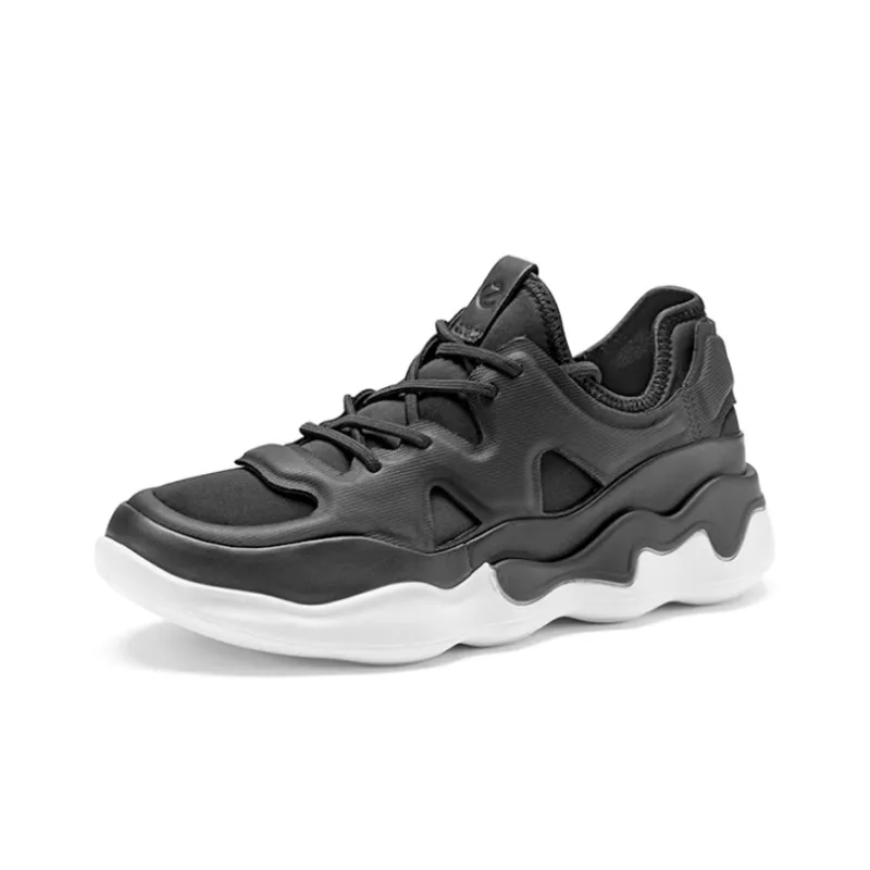 Ecco Jump Dance Chunky Sneakers Women's Black-1