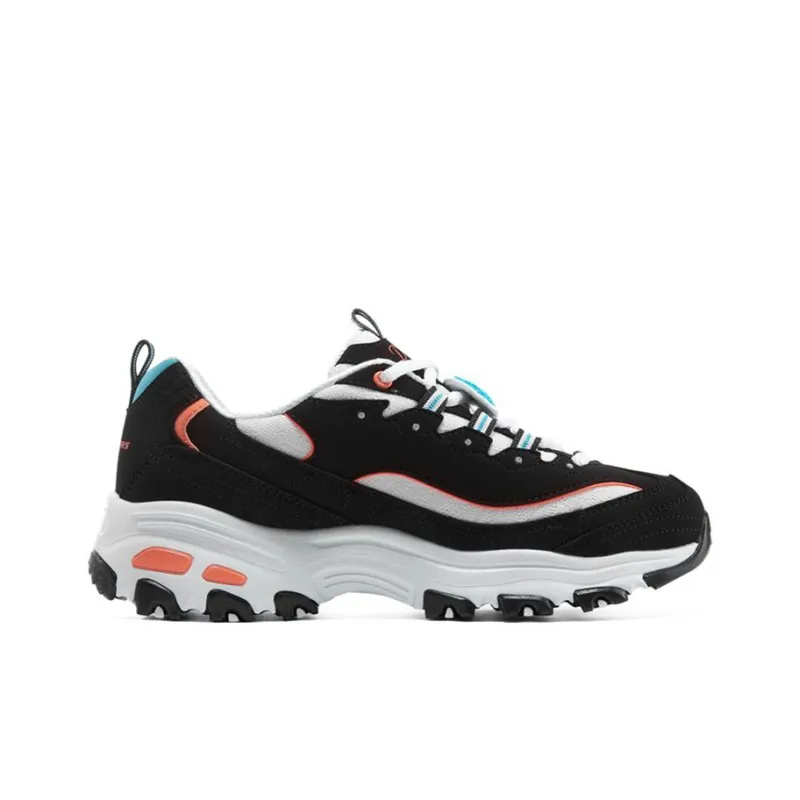 Skechers D'Lites 1.0 'Black White' Women's-1