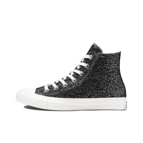 Converse Women's Chuck Taylor All Star High 'Metallic Shimmer - Black'