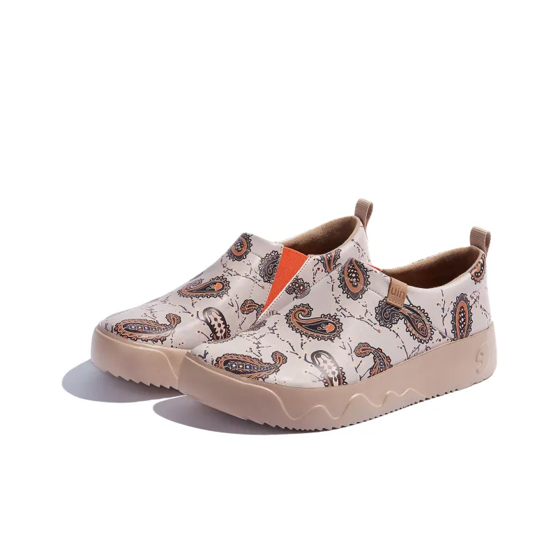U.IN Painted Travel Shoes Toledo 9 Casual Single Shoes Women's-1