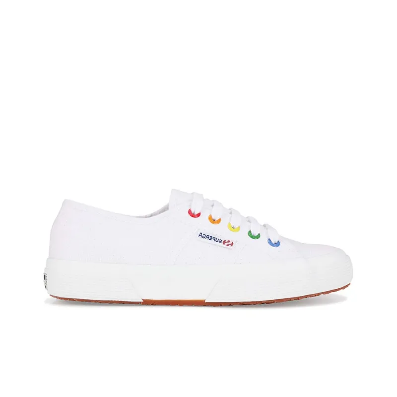 SUPERGA Canvas Shoes Women's Low Top White-1