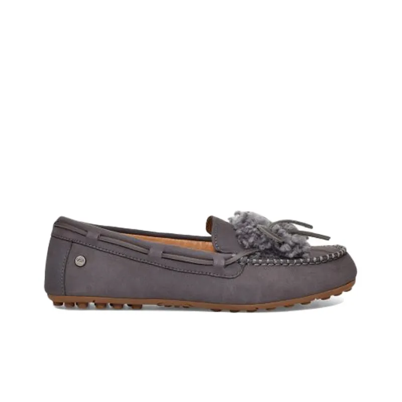 UGG Alana Fluff Ts 'Dark Grey' Women's-1