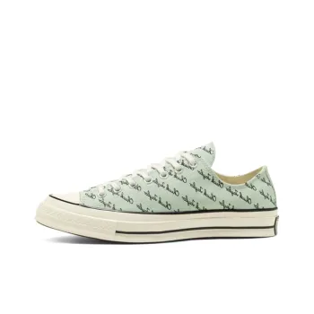 Chuck 70 Converse Low 'Scripted Signature Print Green Oxide'