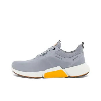 Ecco Biom H4 Anti Slip Wear Resistant Low Top Golf Shoes Men's Gray