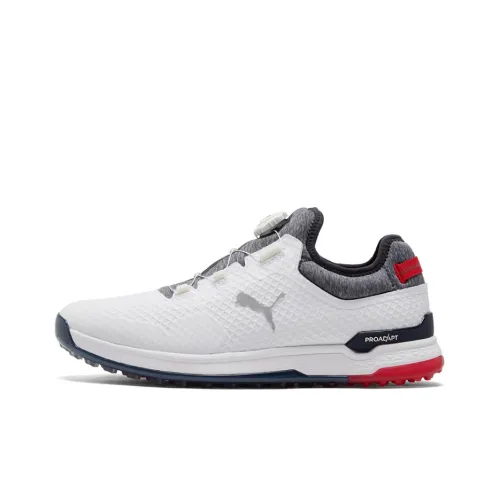 PUMA Pro Adopt Alpha Cat Disc Golf Shoes Men Low-Top White/Gray