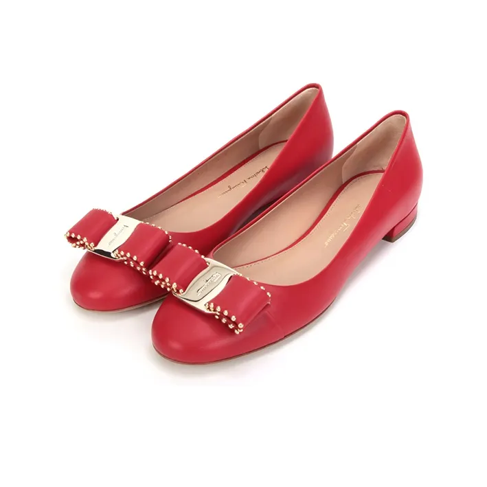 FERRAGAMO Varina Women's Casual Shoes Women's Red-2