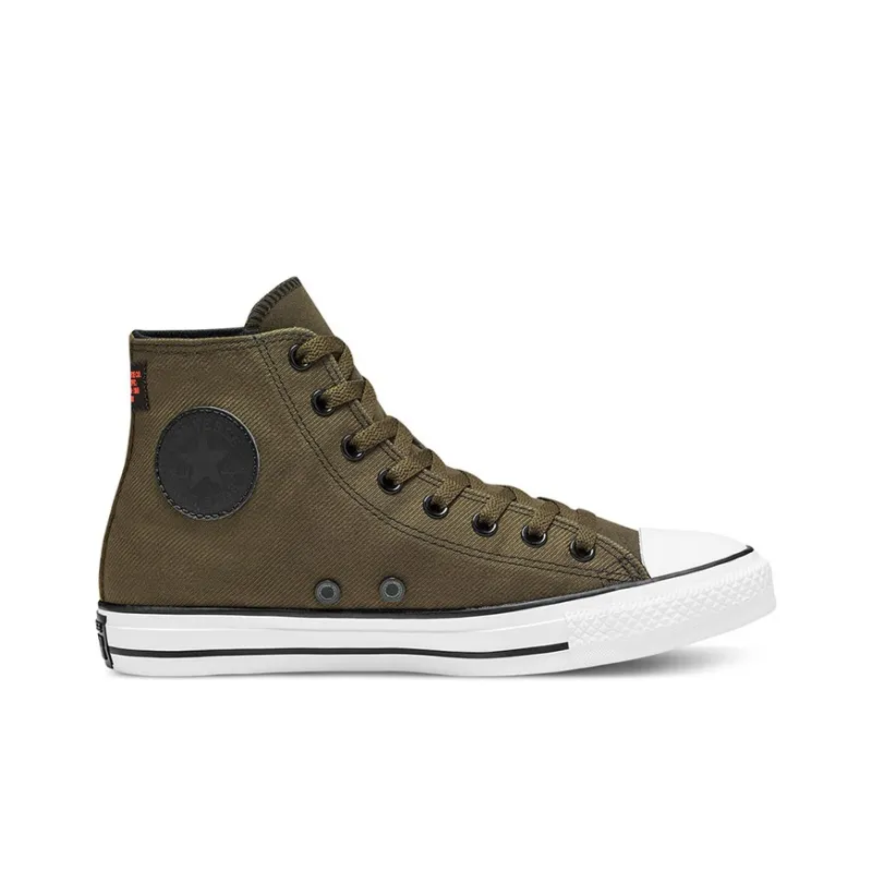 Converse Heavy Gauge Twill Chuck Taylor All Star High Top MilitaryGreen-1