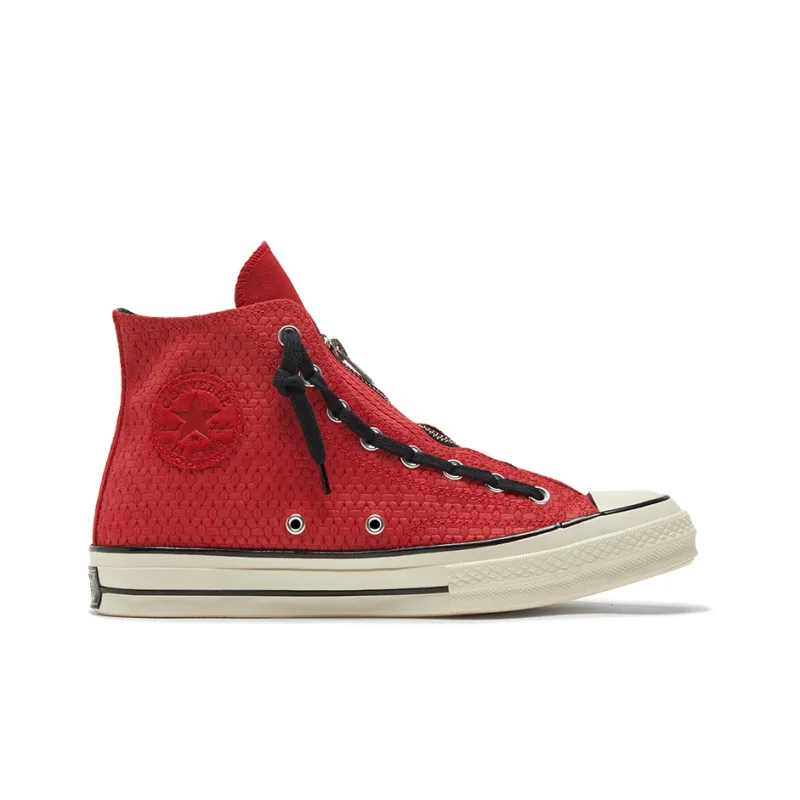 Chuck 70 Converse Zip High 'University Red'-1
