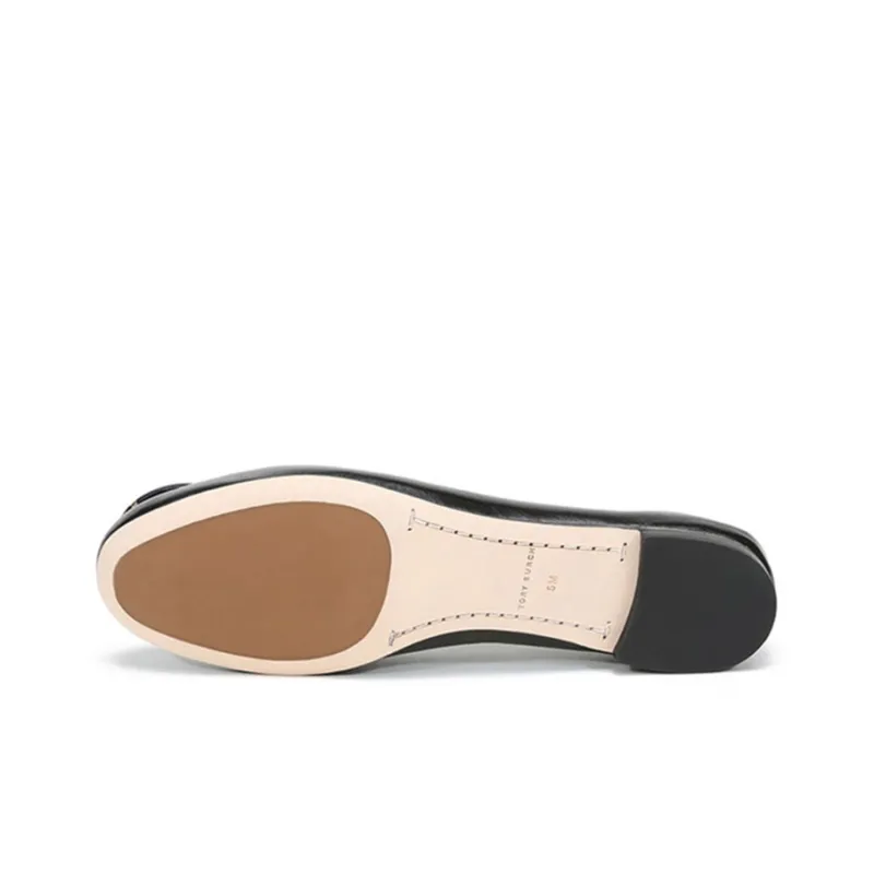 TORY BURCH Minnie Flat Shoes Women's Black-5