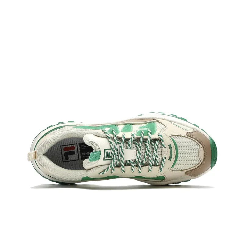 FILA CELLA Cushioning Low Top Chunky Sneakers Women's Light Pea Green-2