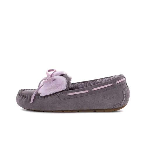 UGG DAKOTA Boat Shoes Women's Purple/Gray