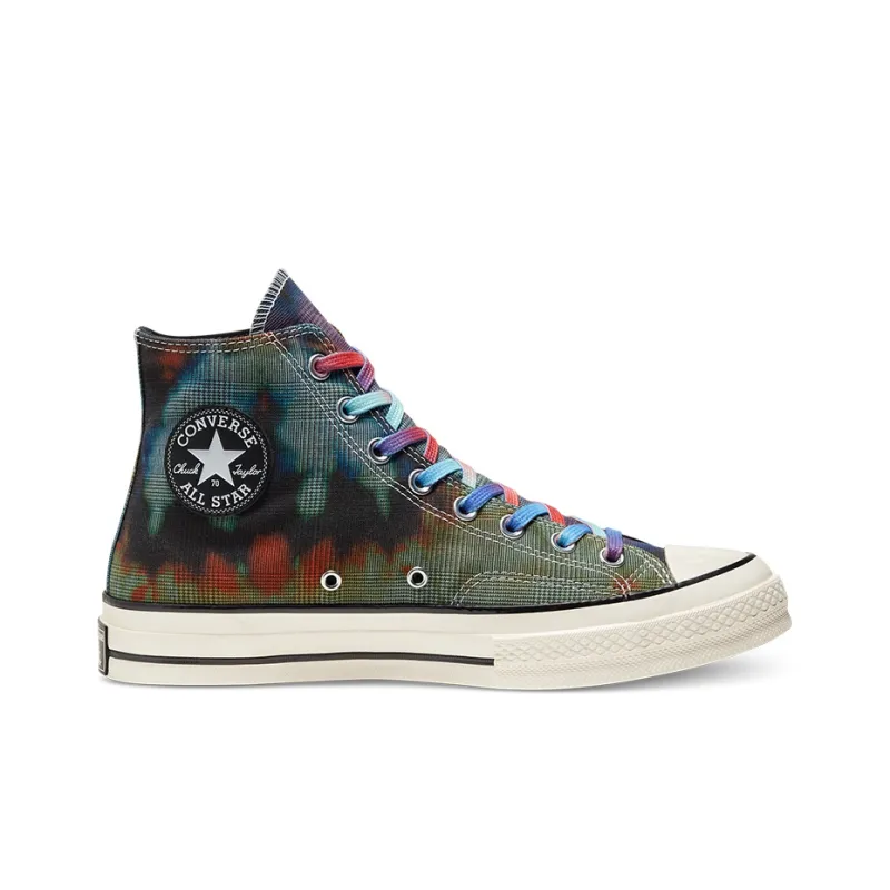 Converse Chuck Taylor All Star 70 Hi Tie Dye Plaid-1