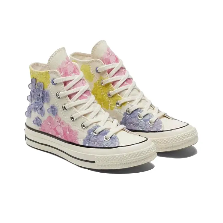 Converse Chuck Taylor All Star 70 Hi Floral Beige Women's-2
