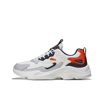 XTEP Chunky Sneakers Men Low Top White/Gray/Blue