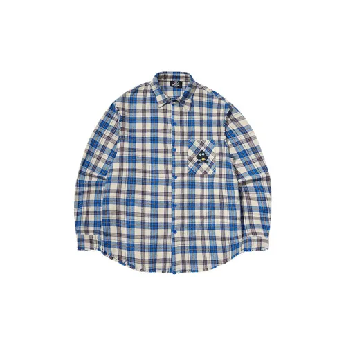 BEASTER Shirts Unisex Yellow And Blue Plaid