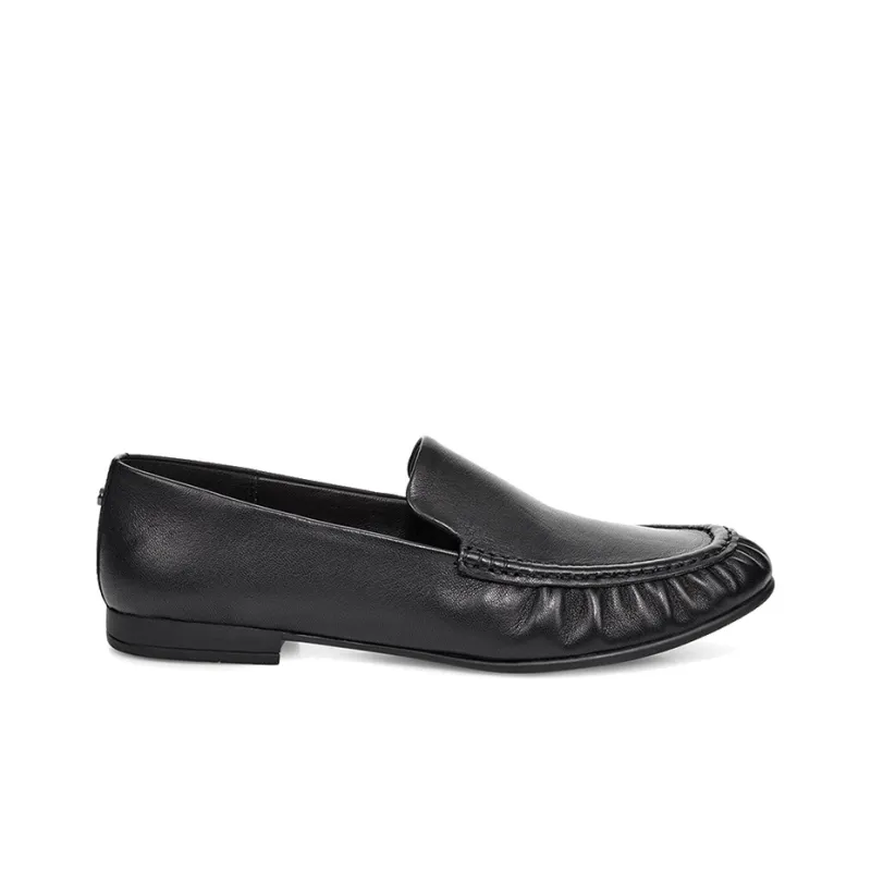 UGG Vivian Leather Loafer 'Black' Women's-1